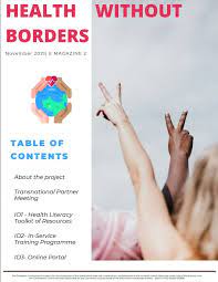 Nuovo numero dell’E magazine dal progetto Erasmus  “Salute senza confini”!